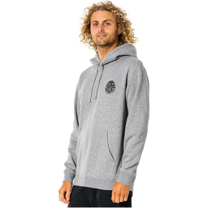 2024 Rip Curl Mnner Wetsuit Icon Hoodie CFEGM9 - Grey